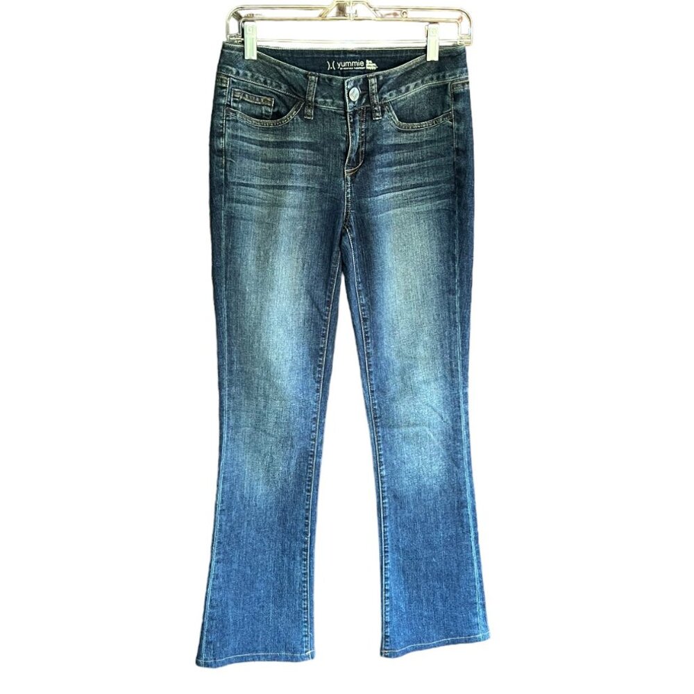 Women's Yummie by Heather Thomson Live.Shape.Happy. Denim Boot Cut Jeans Size 26